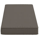 1-delt bænkepude VUGHT 100% polyester Grå 80 x 30 x 5 cm