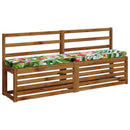 1-delt bænkepude VUGHT 100% polyester Flerfarvet 80 x 30 x 5 cm