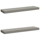 2-delt bænkepude VUGHT 2 pcs 100% polyester Grå 100 x 30 x 5 cm