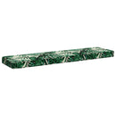 2-delt bænkepude VUGHT 2 pcs 100% polyester Bladmønster