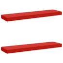 2-delt bænkepude VUGHT 2 pcs 100% polyester Rød 100 x 30 x 5 cm