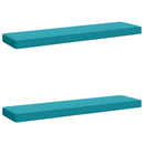 2-delt bænkepude VUGHT 2 pcs 100% polyester Turkis