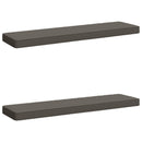 2-delt bænkepude VUGHT 2 pcs 100% polyester Grå 110 x 30 x 5 cm