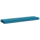 1-delt bænkepude VUGHT 100% polyester Lyseblå 110 x 30 x 5 cm