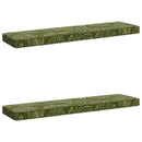 2-delt bænkepude VUGHT 2 pcs 100% polyester Bladdesign