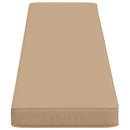 2-delt bænkepude VUGHT 2 pcs 100% polyester Sandfarvet