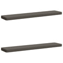 2-delt bænkepude VUGHT 2 pcs 100% polyester Grå 160 x 30 x 5 cm