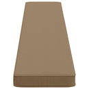 1-delt bænkepude VUGHT 100% polyester Gråbrun 170 x 30 x 5 cm