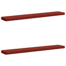 2-delt bænkepude VUGHT 2 pcs 100% polyester Rød 180 x 30 x 5 cm