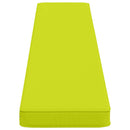 1-delt bænkepude VUGHT 100% polyester Lys grøn 180 x 30 x 5 cm