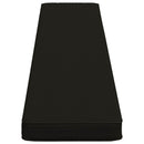 1-delt bænkepude VUGHT 100% polyester Sort 200 x 30 x 5 cm