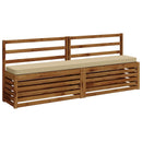 2-delt bænkepude VUGHT 2 pcs 100% polyester Beige