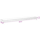 2-delt bænkepude VUGHT 2 pcs 100% polyester Beige