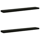 2-delt bænkepude VUGHT 2 pcs 100% polyester Sort