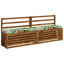 2-delt bænkepude VUGHT 2 pcs 100% polyester Flerfarvet