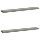 2-delt bænkepude VUGHT 2 pcs 100% polyester Grå 200 x 30 x 5 cm