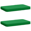 2-delt bænkepude VUGHT 2 pcs 100% polyester Grøn 60 x 40 x 5 cm
