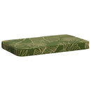 1-delt bænkepude VUGHT 100% polyester Bladdesign 60 x 40 x 5 cm