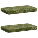 2-delt bænkepude VUGHT 2 pcs 100% polyester Bladdesign