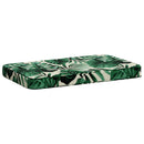 2-delt bænkepude VUGHT 2 pcs 100% polyester Bladmønster