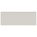 1-delt bænkepude VUGHT 100% polyester Hvid 80 x 40 x 5 cm