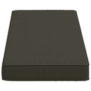 1-delt bænkepude VUGHT 100% polyester Antracit 80 x 40 x 5 cm