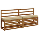 2-delt bænkepude VUGHT 2 pcs 100% polyester Beige