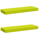 2-delt bænkepude VUGHT 2 pcs 100% polyester Lys grøn