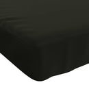 2-delt bænkepude VUGHT 2 pcs 100% polyester Sort 80 x 40 x 5 cm