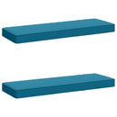 2-delt bænkepude VUGHT 2 pcs 100% polyester Lyseblå