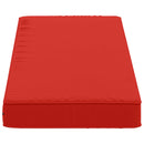 1-delt bænkepude VUGHT 100% polyester Rød 80 x 40 x 5 cm