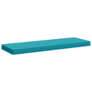 1-delt bænkepude VUGHT 100% polyester Turkis 110 x 40 x 5 cm