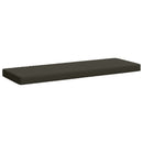 1-delt bænkepude VUGHT 100% polyester Antracit 120 x 40 x 5 cm