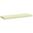2-delt bænkepude VUGHT 2 stk. 100% polyester Cremefarvet