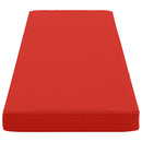 1-delt bænkepude VUGHT 100% polyester Rød 140 x 40 x 5 cm
