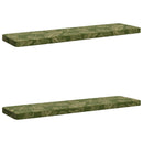 2-delt bænkepude VUGHT 2 stk. 100% polyester Bladdesign