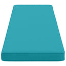 1-delt bænkepude VUGHT 100% polyester Turkis 150 x 40 x 5 cm