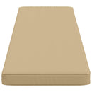 1-delt bænkepude VUGHT 100% polyester Beige 160 x 40 x 5 cm