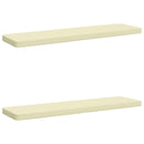 2-delt bænkepude VUGHT 2 stk. 100% polyester Cremefarvet