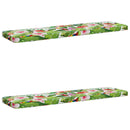 2-delt bænkepude VUGHT 2 stk. 100% polyester Flerfarvet