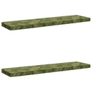 2-delt bænkepude VUGHT 2 stk. 100% polyester Bladdesign