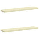 2-delt bænkepude VUGHT 2 stk. 100% polyester Cremefarvet