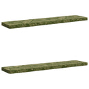 2-delt bænkepude VUGHT 2 stk. 100% polyester Bladdesign