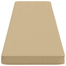 1-delt bænkepude VUGHT 100% polyester Beige 200 x 40 x 5 cm