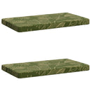 2-delt bænkepude VUGHT 2 stk. 100% polyester Bladdesign