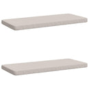 2-delt bænkepude VUGHT 2 stk. 100% polyester Hvid