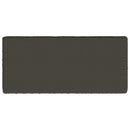 1-delt bænkepude VUGHT 100% polyester Antracit 100 x 50 x 5 cm