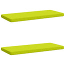 2-delt bænkepude VUGHT 2 stk. 100% polyester Lys grøn