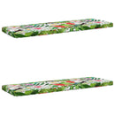 2-delt bænkepude VUGHT 2 stk. 100% polyester Flerfarvet