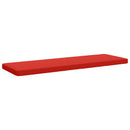 1-delt bænkepude VUGHT 100% polyester Rød 140 x 50 x 5 cm